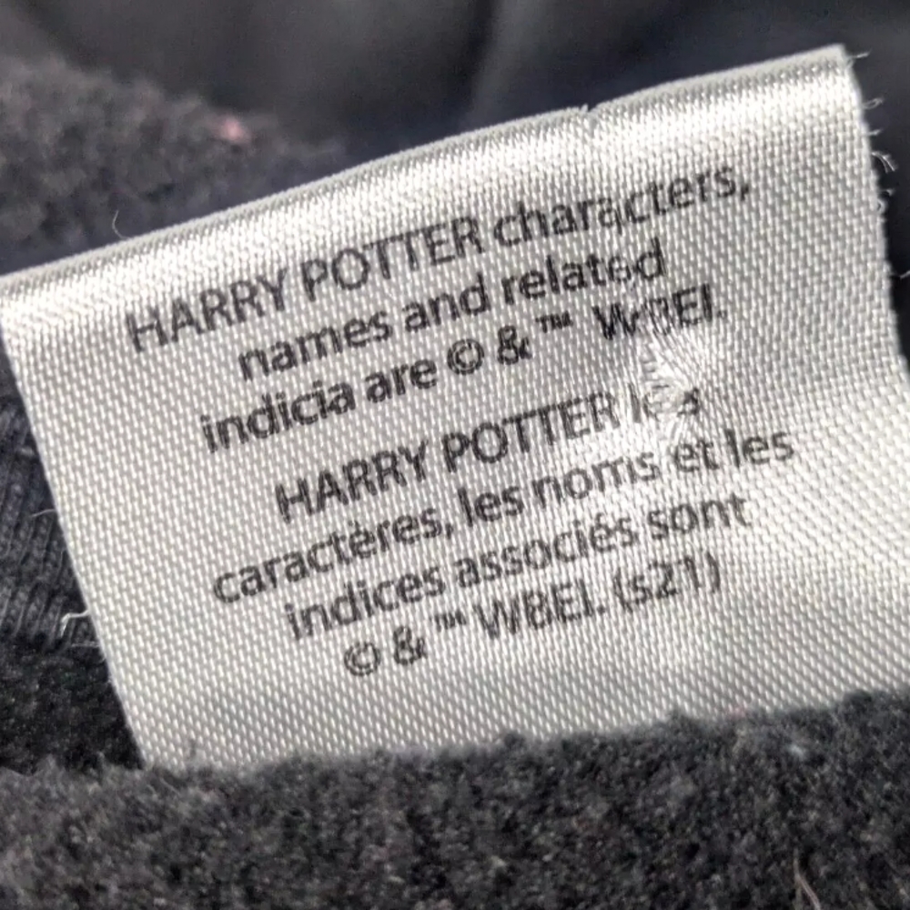 Harry Potter Hogwarts black Hoodie size XS 100% Polyester - Picture 10 of 12